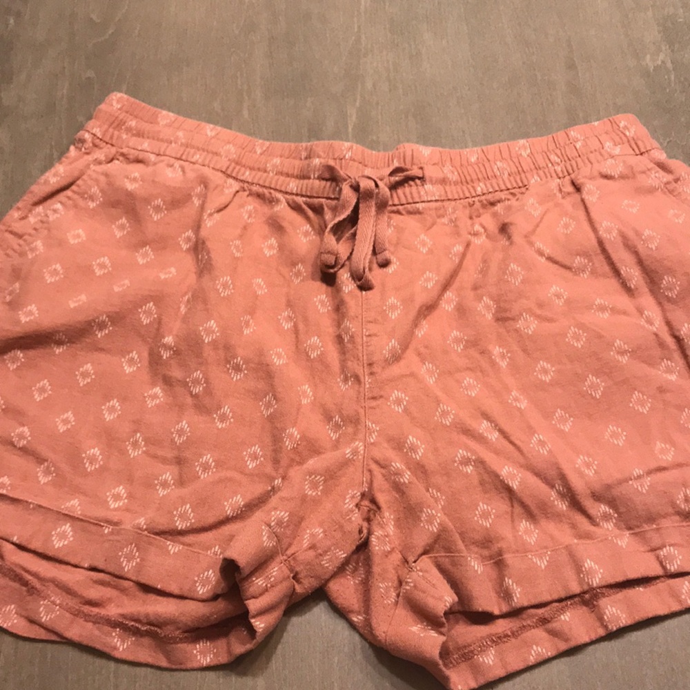 Linen shorts